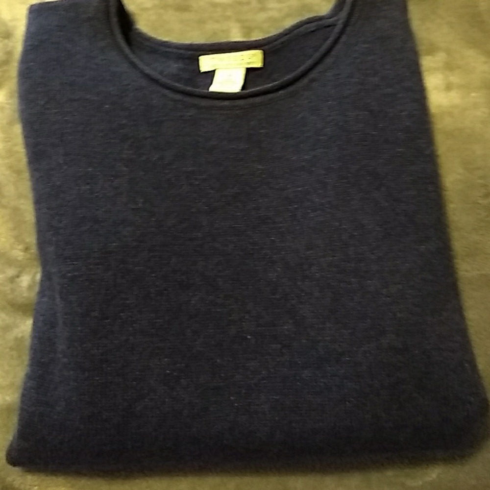 DONATED Tweeds cashmere sweater (💯) dark blue